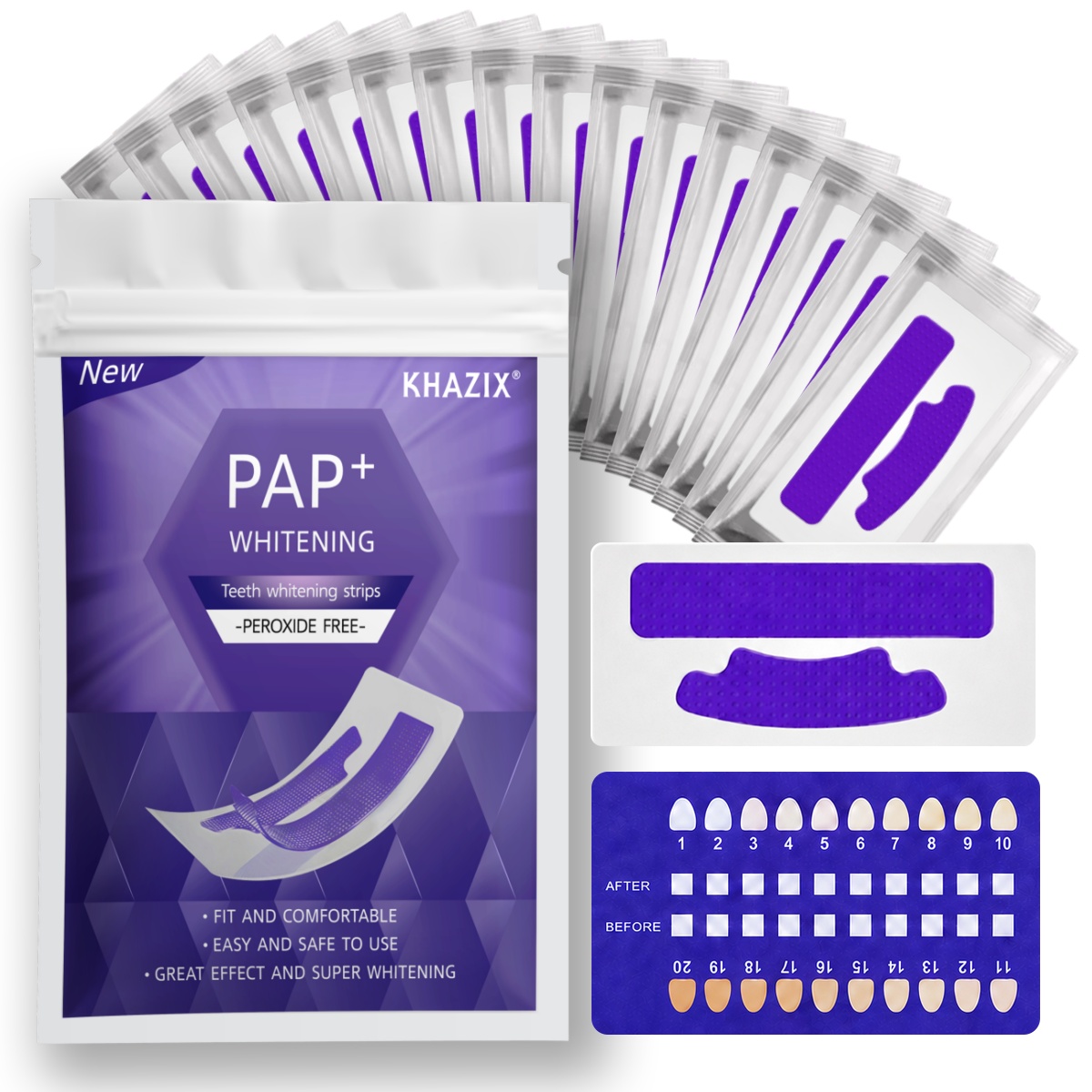 Teeth Whitening Strips Permanent - Daha Beyaz Görünümlü Bir Gülümseme İçin