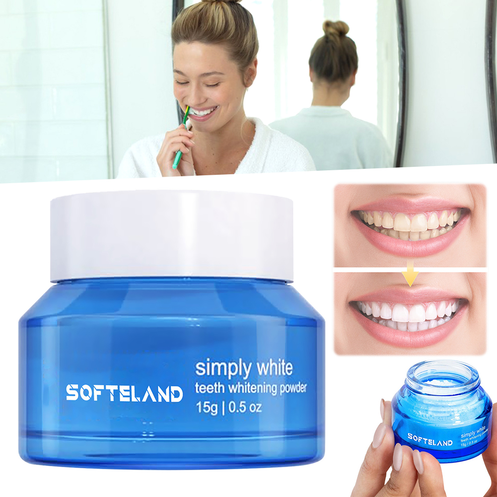 Teeth Whitening Promotion - 15g Diş Beyazlatma Tozu, Doğal Diş