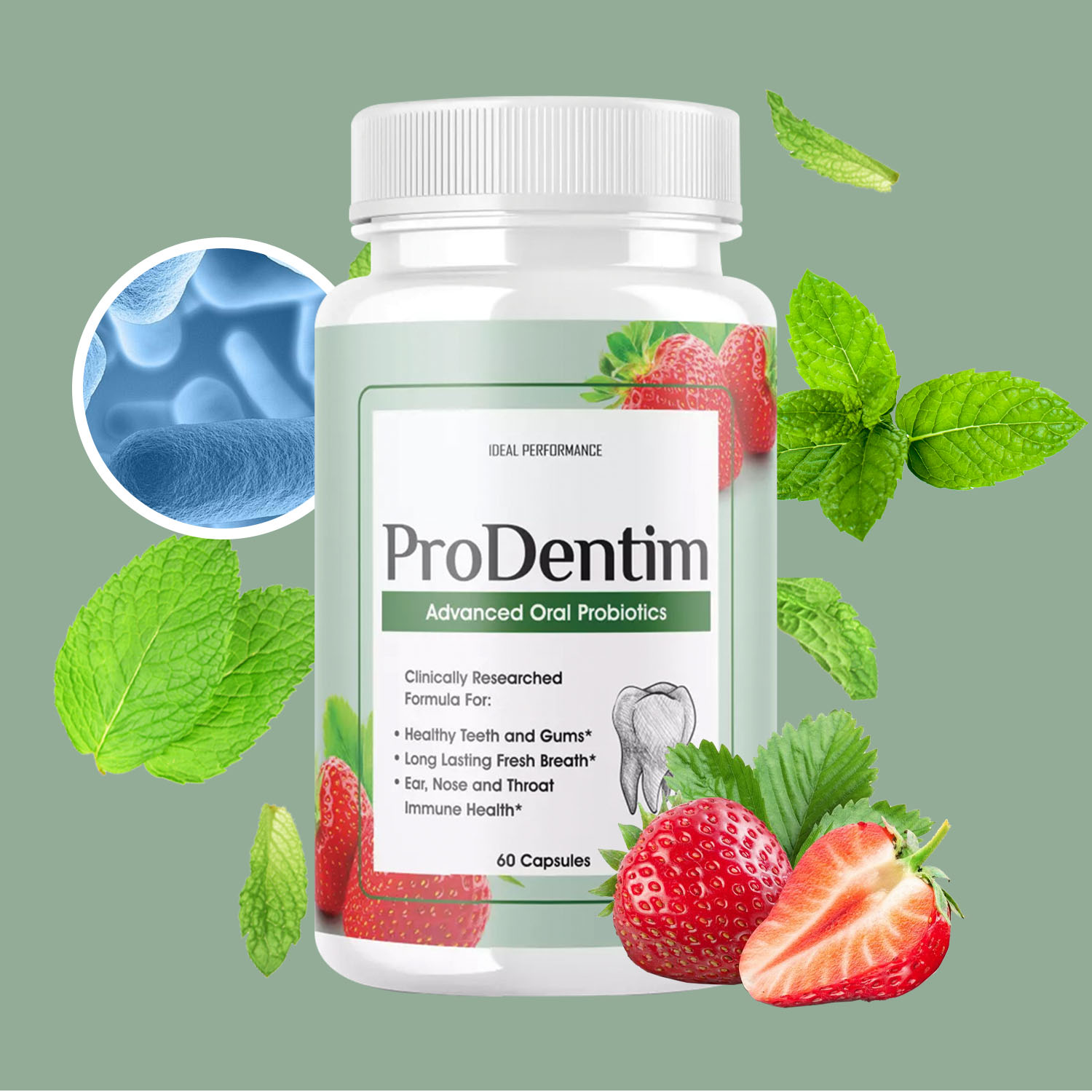 Teeth Whitening Promotion - Gelişmiş Ağız Probiyotikleri - Nefesi Tazeleştirir,