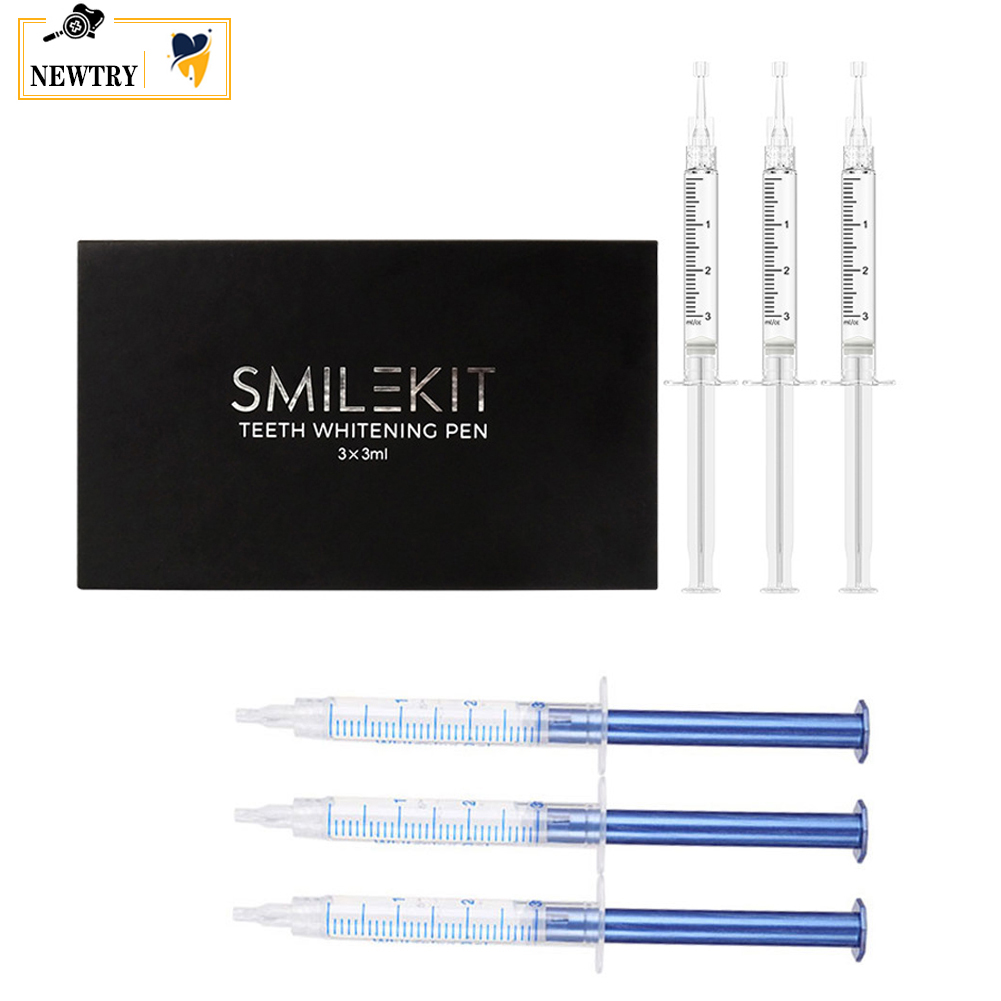Teeth Whitening With Peroxide - Butik hediye kutusu ile diş beyazlatma