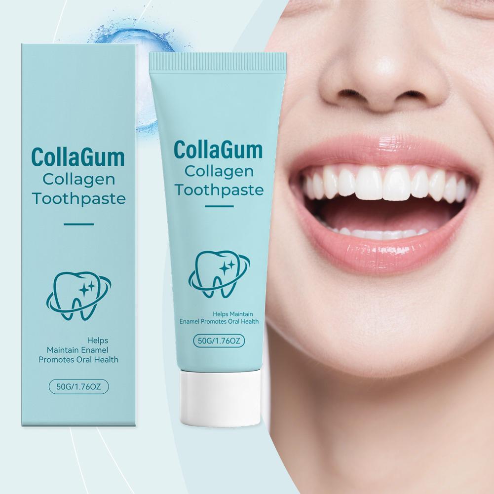 Teeth Whitening Promotion - 50g CollaGum Kolajen Diş Macunu Beyazlatır