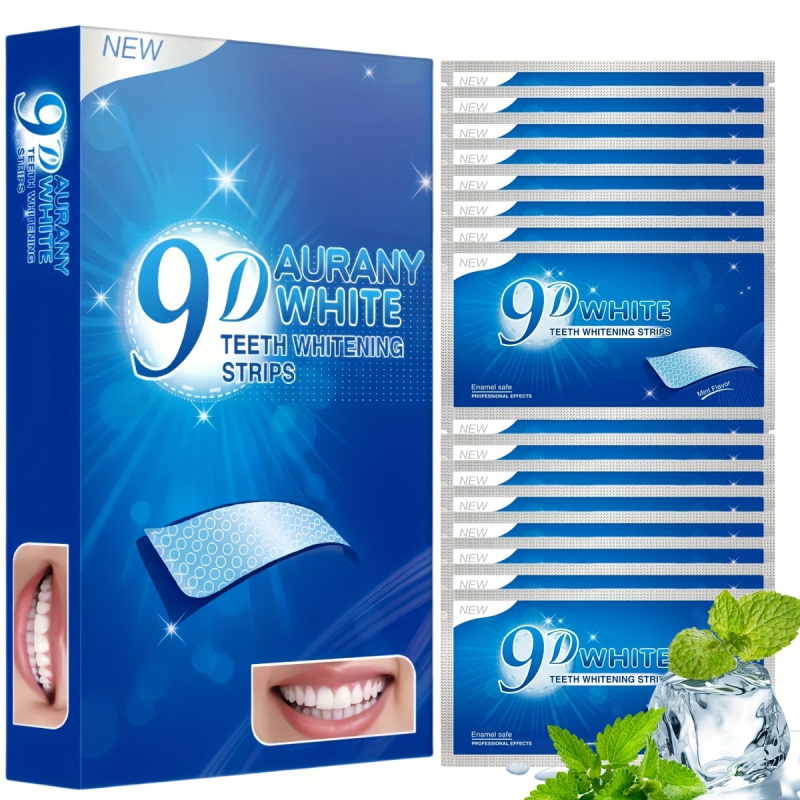 Teeth Whitening Diy - 21 Çift 9D Aurany Beyaz Diş
