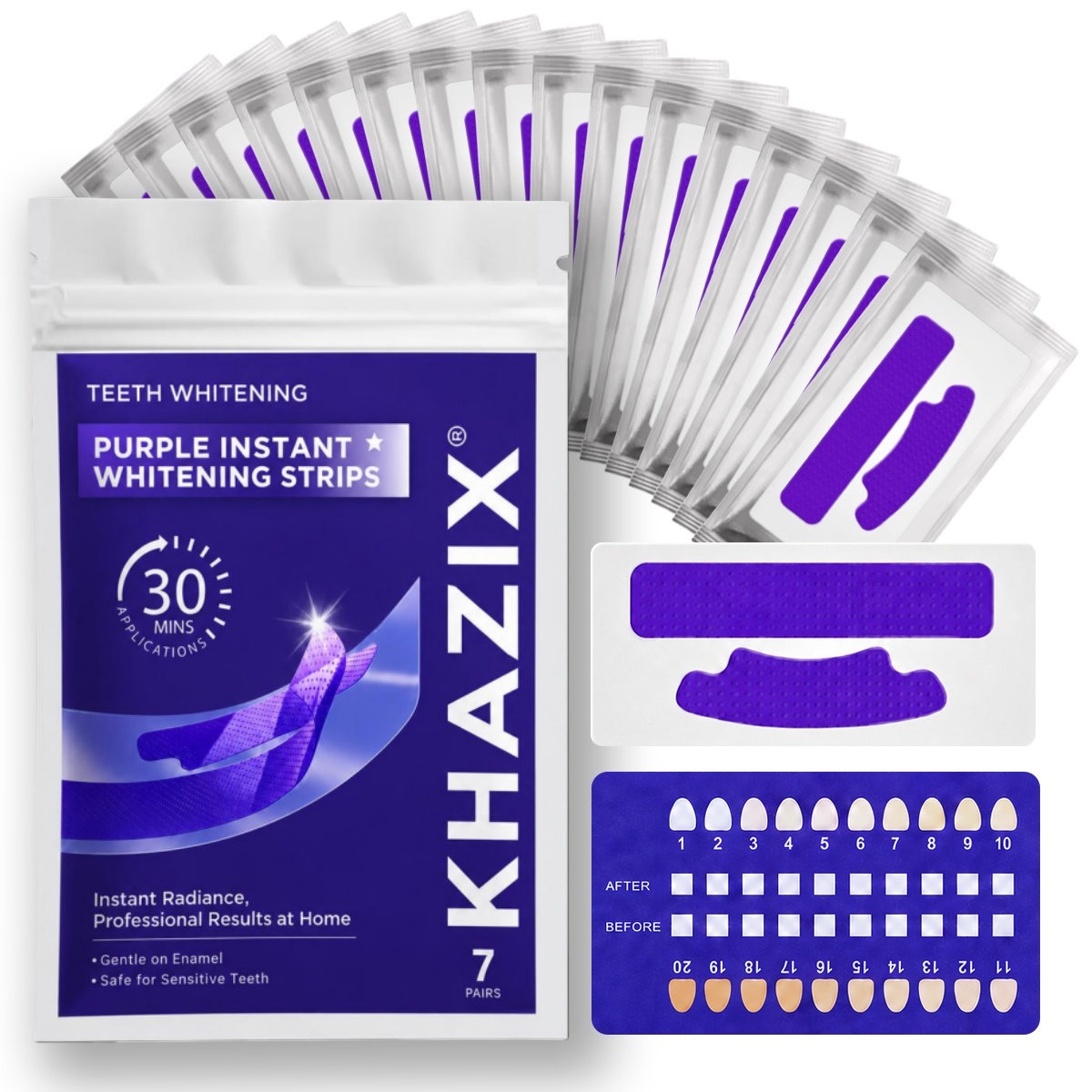 Teeth Whitening Strips Permanent - Daha Beyaz Görünümlü Bir Gülümseme İçin