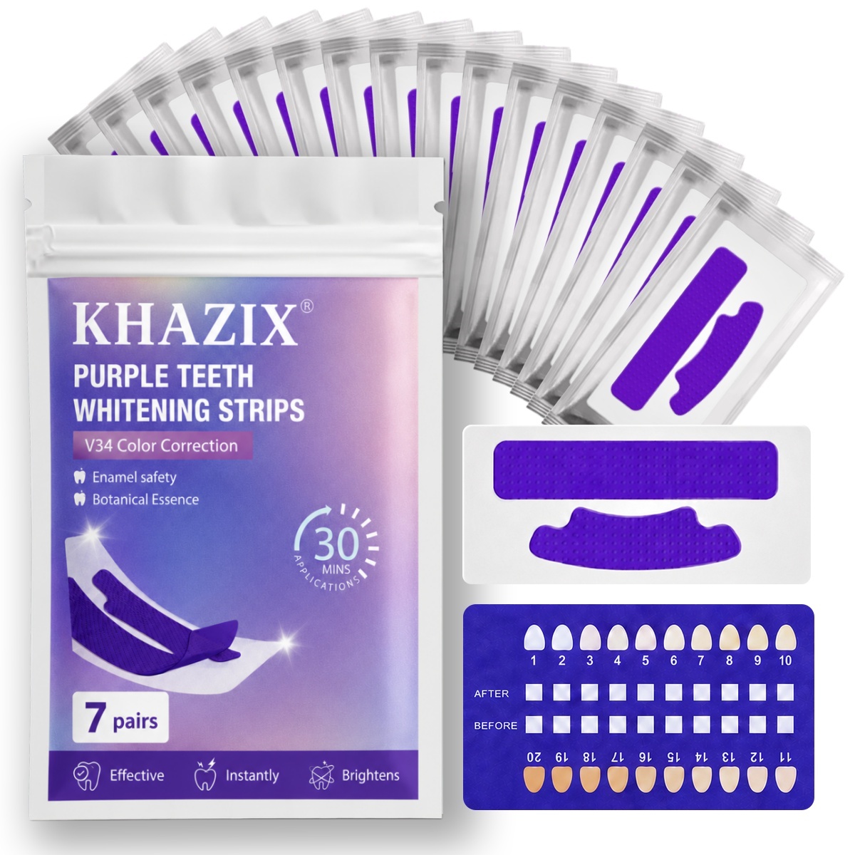 Teeth Whitening Strips Permanent - Daha Beyaz Görünümlü Bir Gülümseme İçin