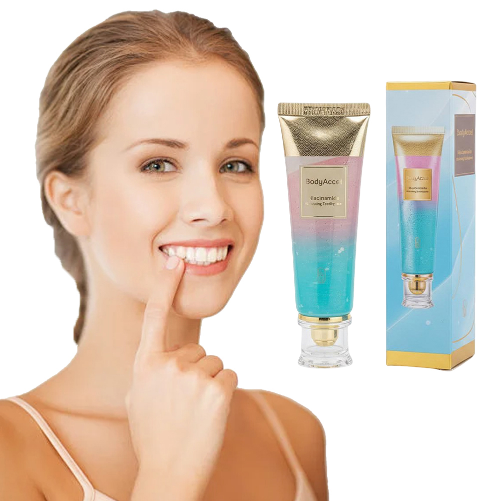 Teeth Whitening Toothpaste - 100G Niacinamide Beyazlatıcı Diş Macunu Parlak
