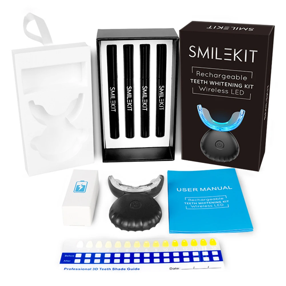 Teeth Whitening With Peroxide - Diş Diş Beyazlatma Kiti Mini 16
