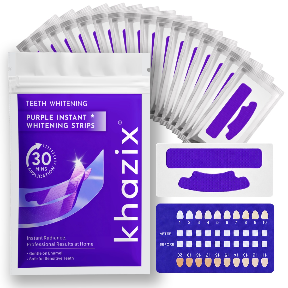 Teeth Whitening Strips Permanent - Daha Beyaz Görünümlü Bir Gülümseme İçin