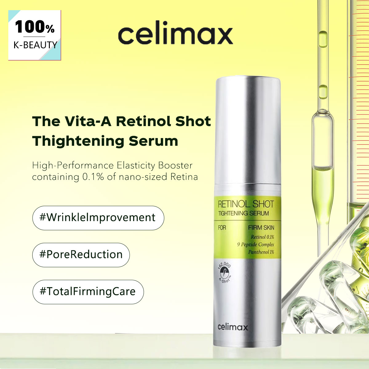 The Ordinary Serum Hyaluronic Acid - Celimax THE VITA-A RETİNOL ŞİFT SERTLEŞTİRİCİ