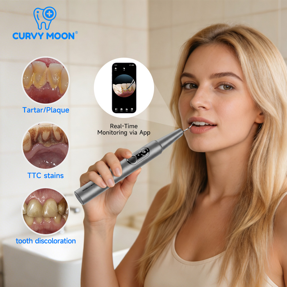 CURVY MOON Görünür Elektrikli  - Teeth Whitening Kit Professional incelemesi ve fiyatı