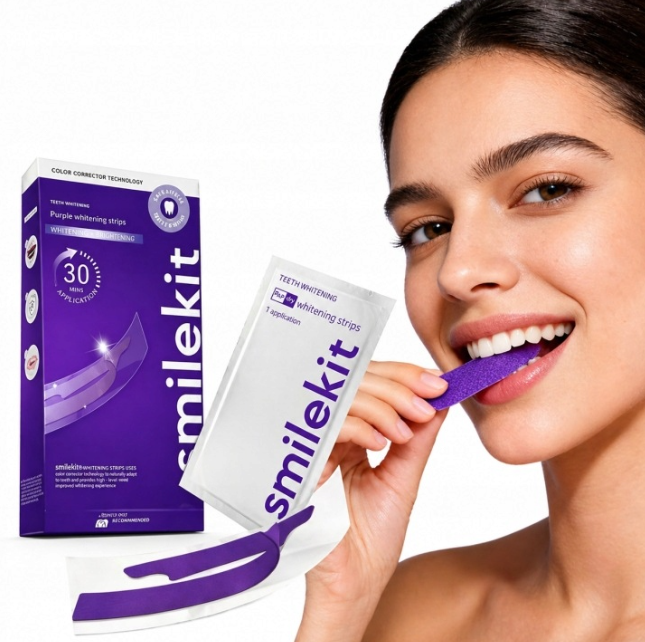 7/14 Çift Diş Yama Seti SmileK - Teeth Whitening With Peroxide incelemesi ve fiyatı