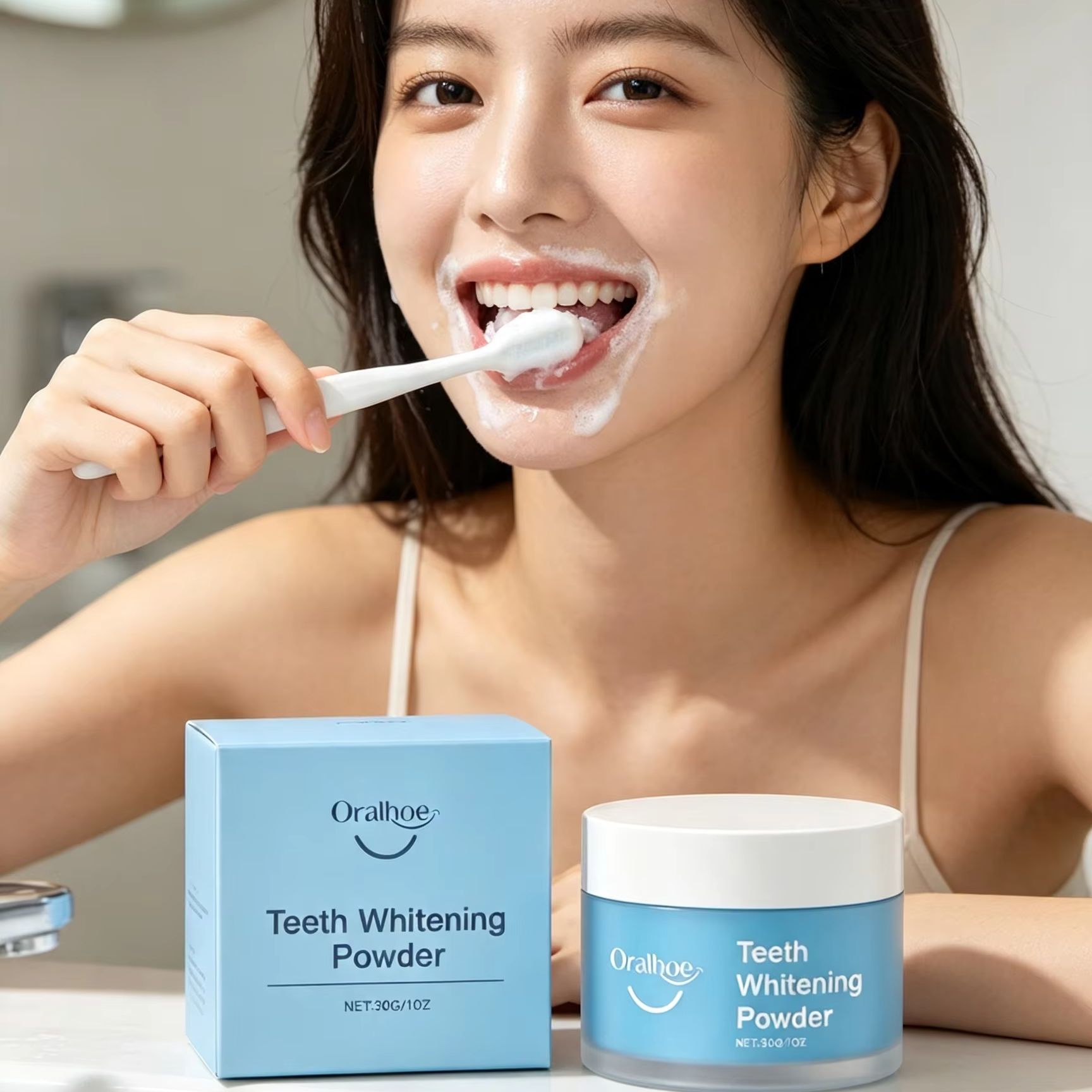 Oralhoe Diş Tozu, Dişleri Fırç - Teeth Whitening Diy incelemesi ve fiyatı