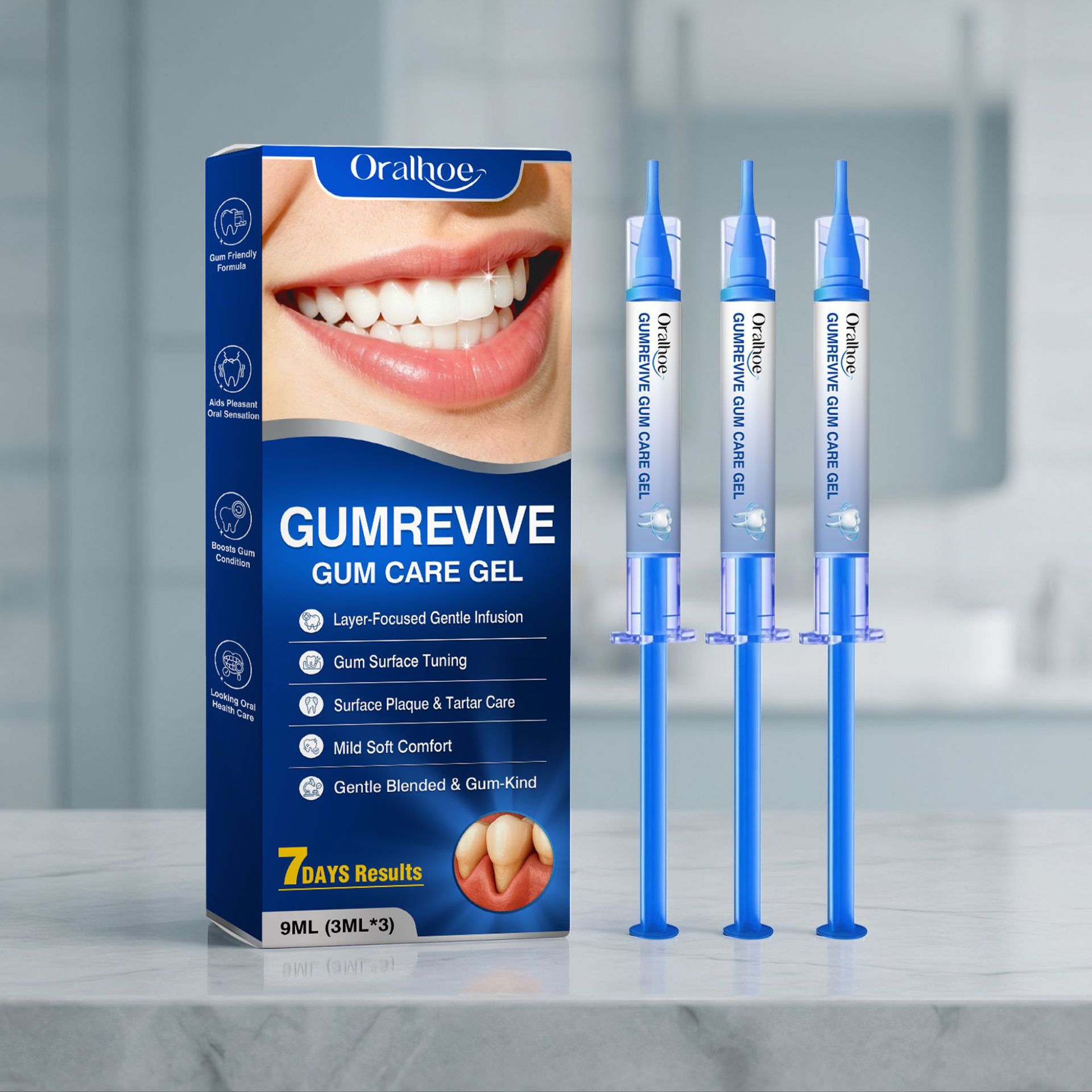 Ağız Bakım Jeli 3 Parça Diş Et - Teeth Whitening With Peroxide incelemesi ve fiyatı