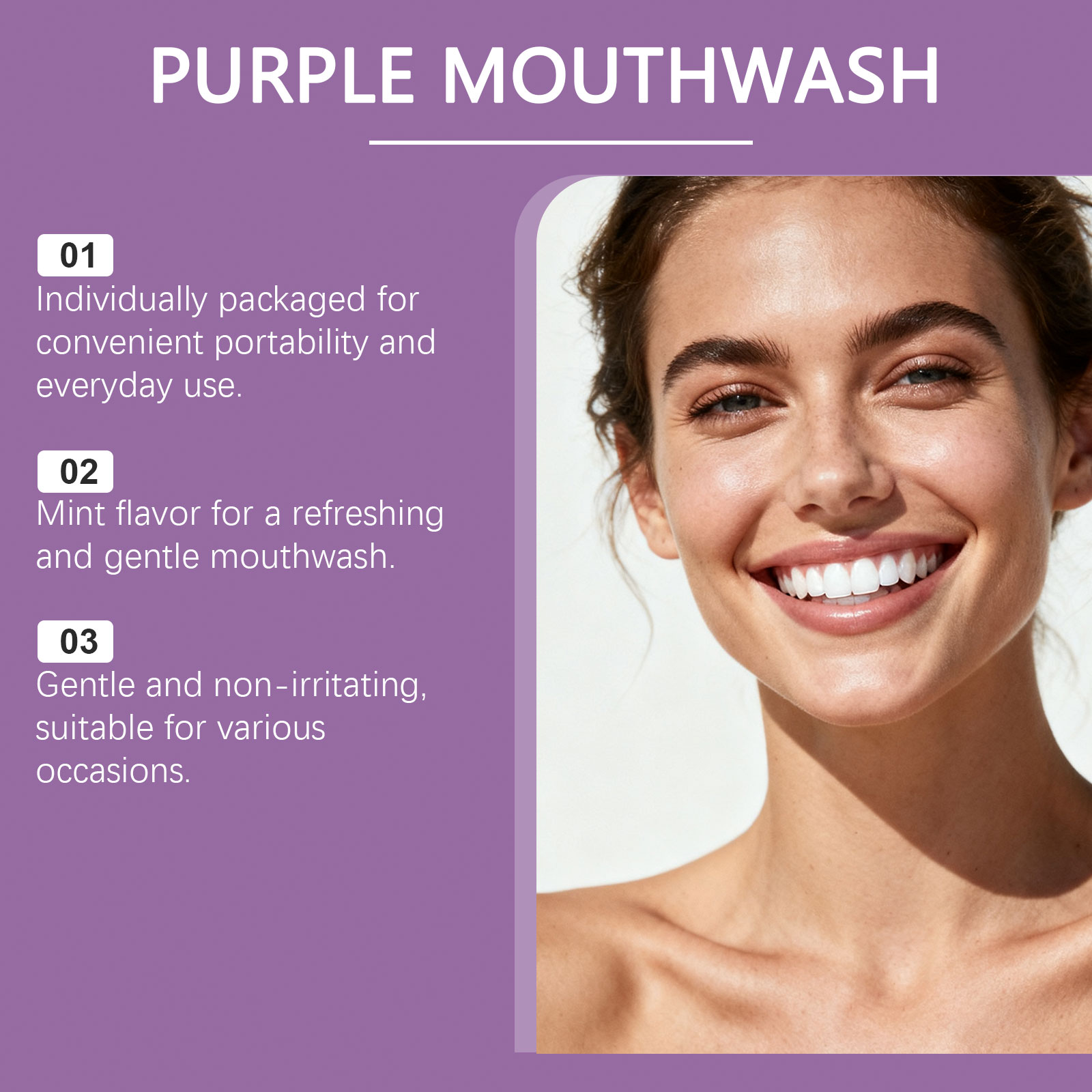 Mor Ağız Çalkalama Şeritleri D - Teeth Whitening Promotion incelemesi ve fiyatı