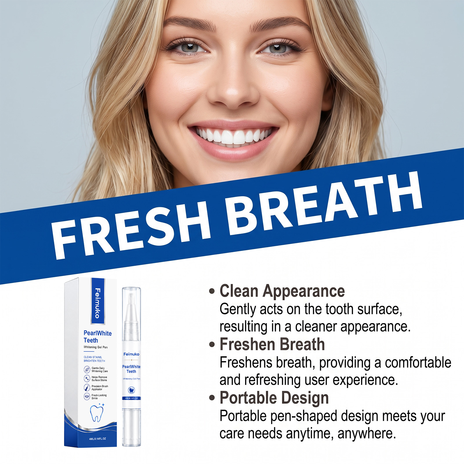 Taşınabilir Diş Beyazlatıcı Je - Teeth Whitening Gels Used By Dentists incelemesi ve fiyatı