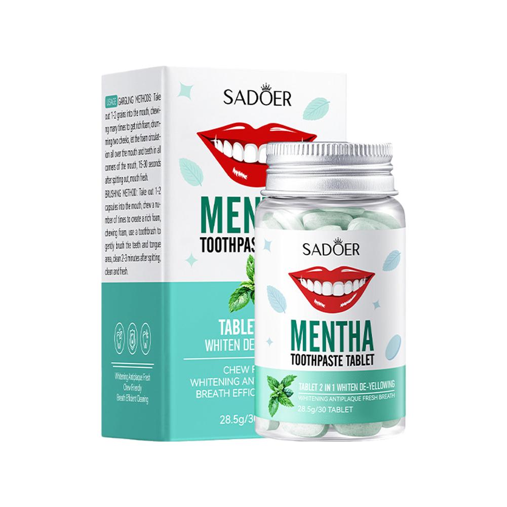 Nane Katı Diş Macunu Tabletler - Teeth Whitening Co incelemesi ve fiyatı
